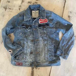 Abercrombie kids jean jacket